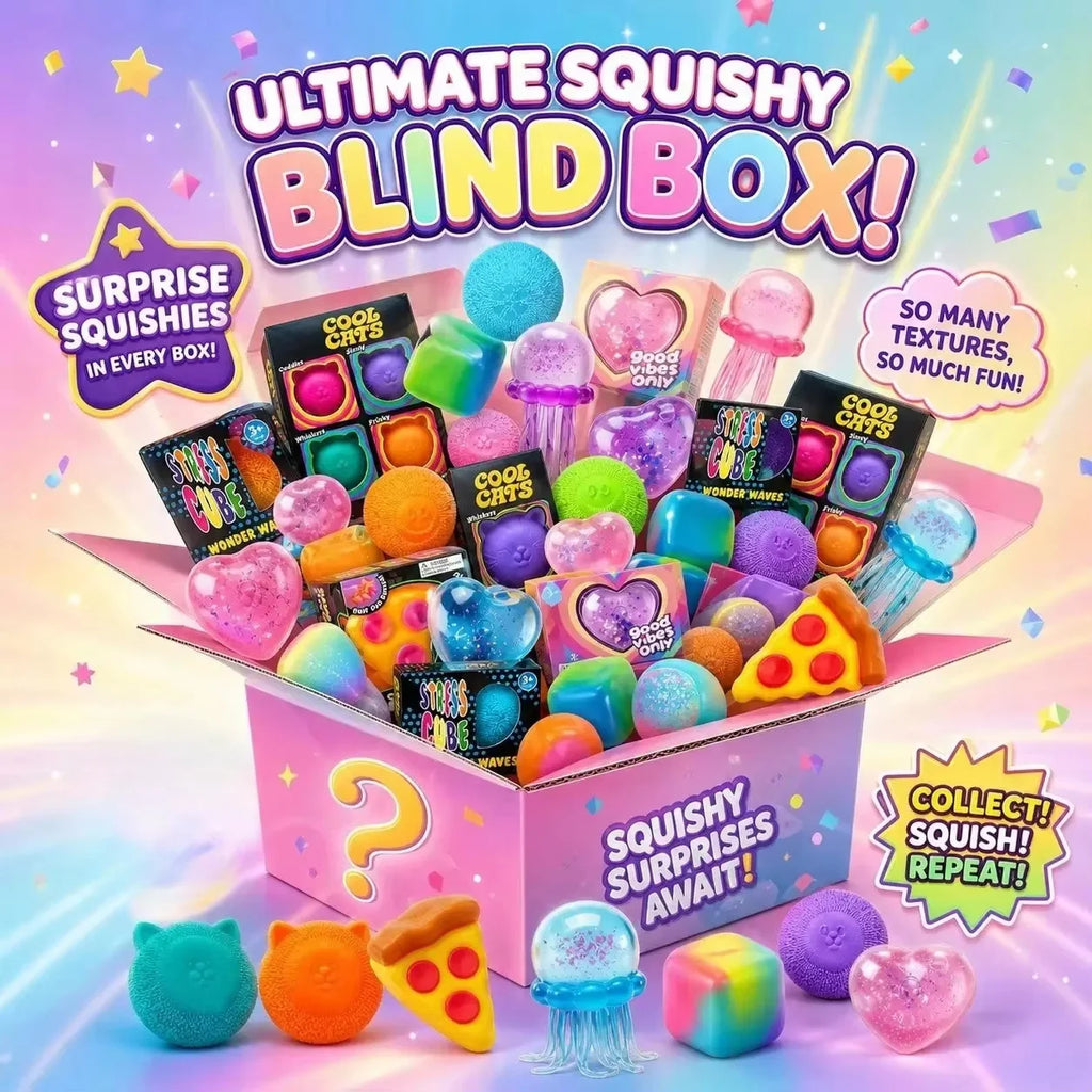 Assorted Squishy Fidget Toys – Surprise Selection
