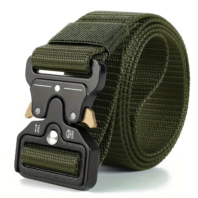 Unisex Tactical-Style Belt with Automatic Buckle