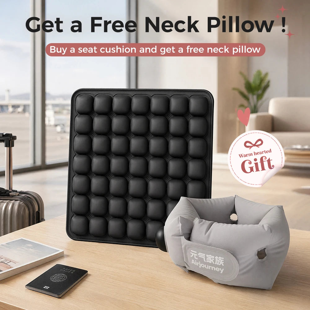 49-Cell Honeycomb Air Seat Cushion – Breathable Pressure Relief for Office, Home & Outdoor Use