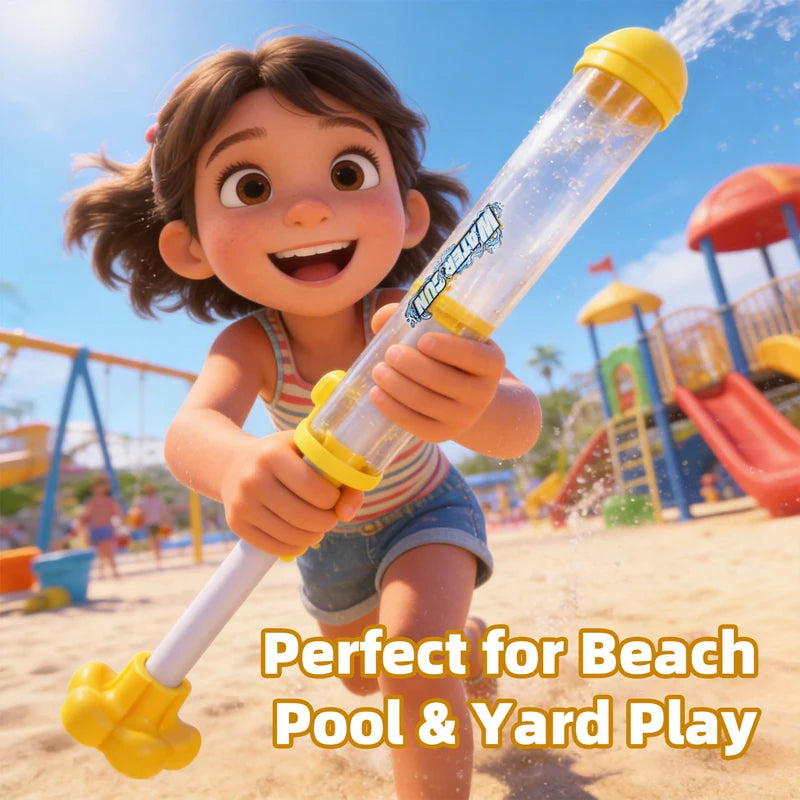 Pull-Out Water Blaster – 1 or 3 Pieces, Assorted Colors