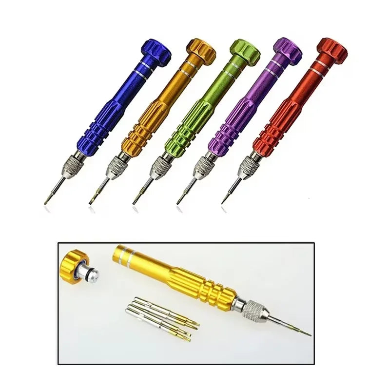5-In-1 Multifunctional Slot Key Kit, Mobile Phone, Watch And Glasses Disassembly Tool, Laptop Repair Tool