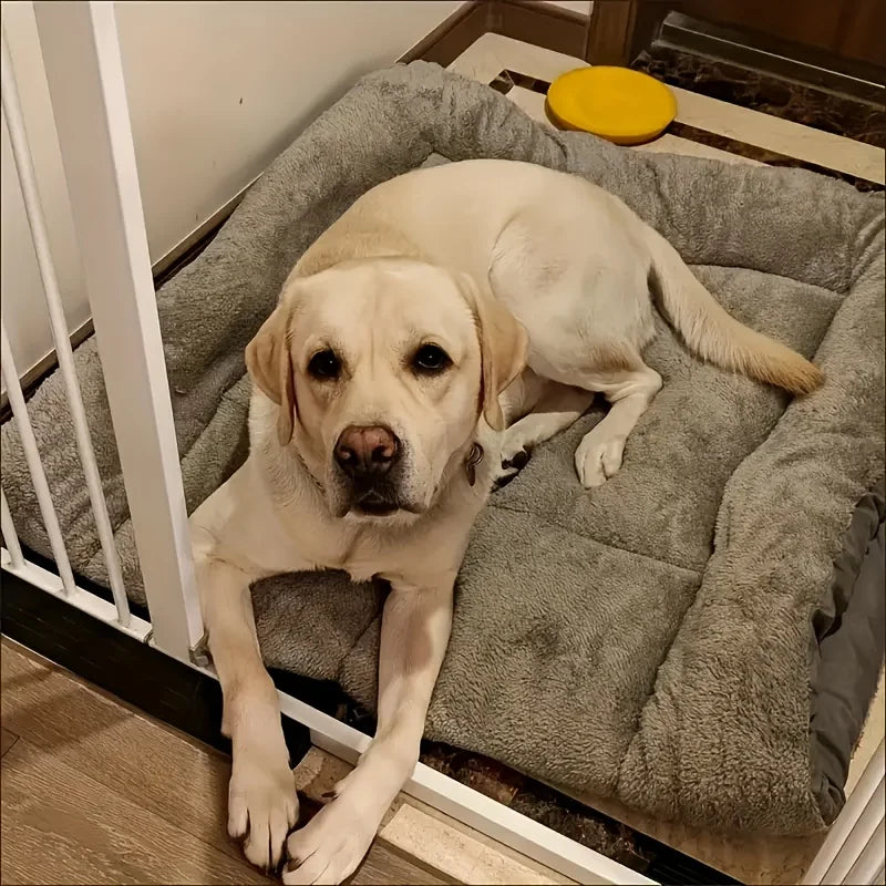 Dog Pet Beds Extra Large Plush Dog Bed Sofa Thickened Super Soft Polyester Pet Mat Dog Crate Mat Bed For Dog Beds ﻿