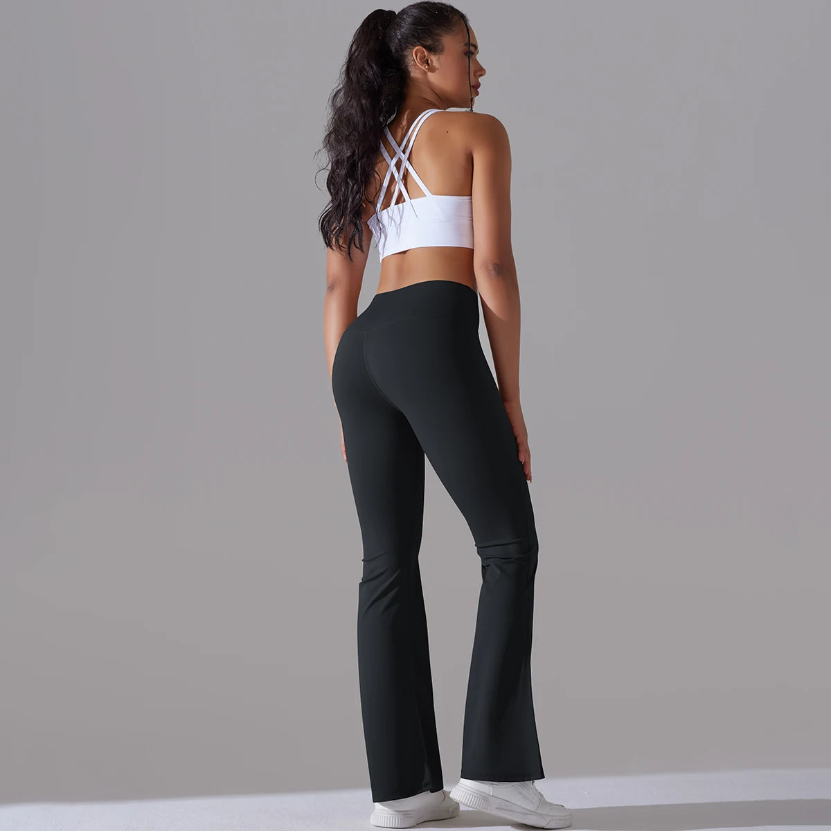 Women’s High-Waist Flared Leggings