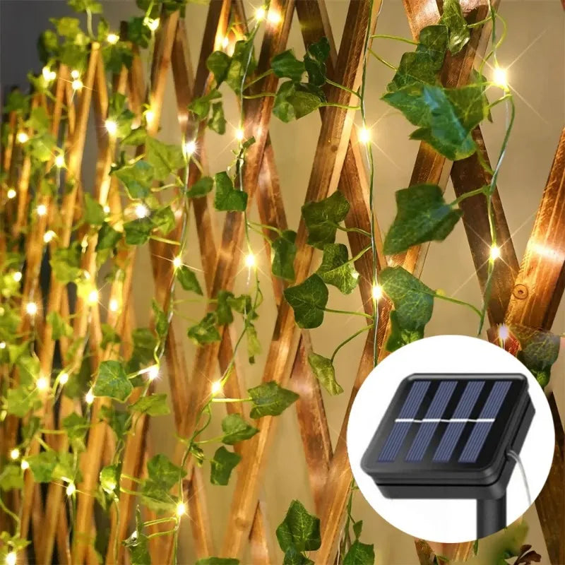 Solar Sunflower Vine String Lights – Artificial Flower LED Atmosphere Lamp for Garden, Wedding & Holiday Décor (2M/6.56ft, 5M/16.40ft, 10M/32.80ft)