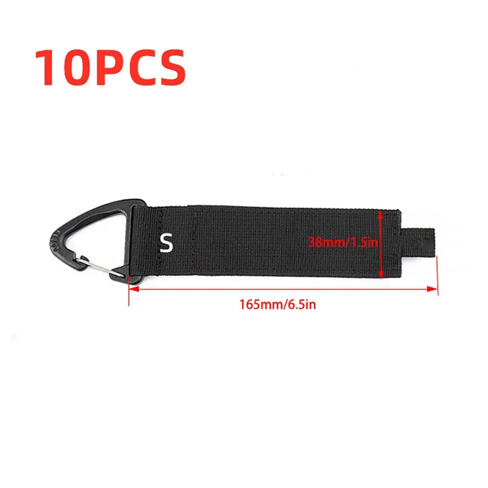 Hanging Hook-and-Loop Storage Straps for Cords & Hoses