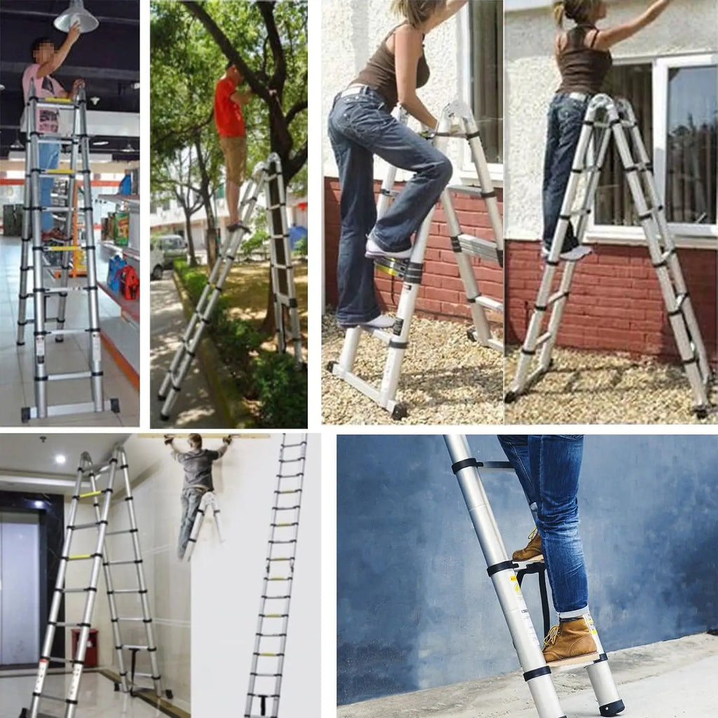 DayPlus Multi-Purpose Folding Telescopic Ladder