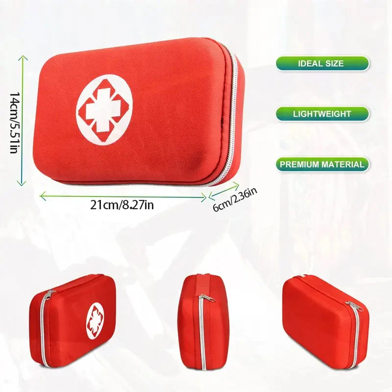 Compact First Aid Kit with Zippered Case – Two Model Options