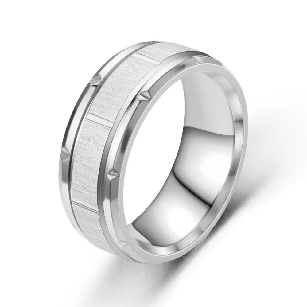 Classic Brushed Wedding Band