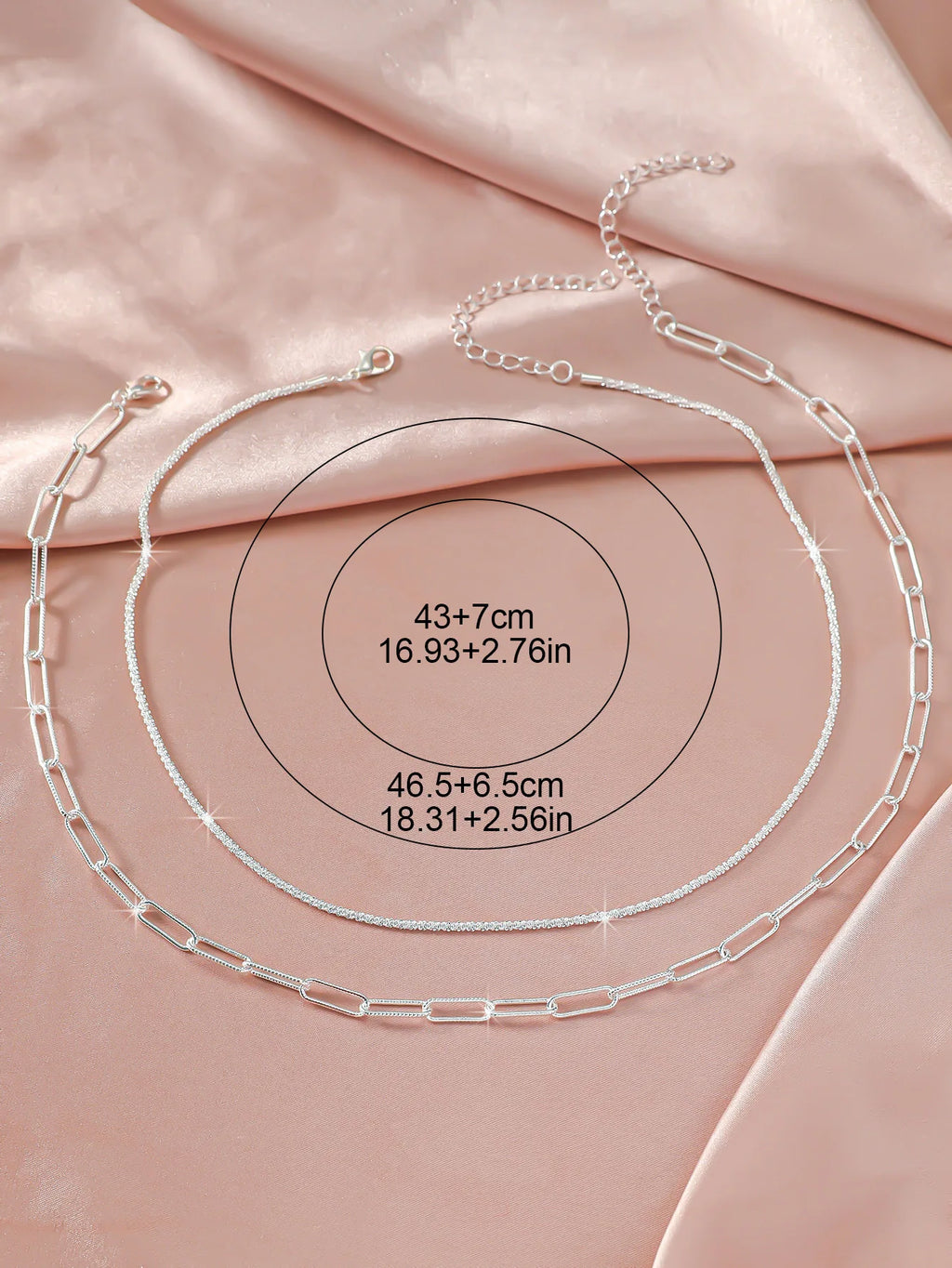 Women's Silver-Tone Chain Necklace