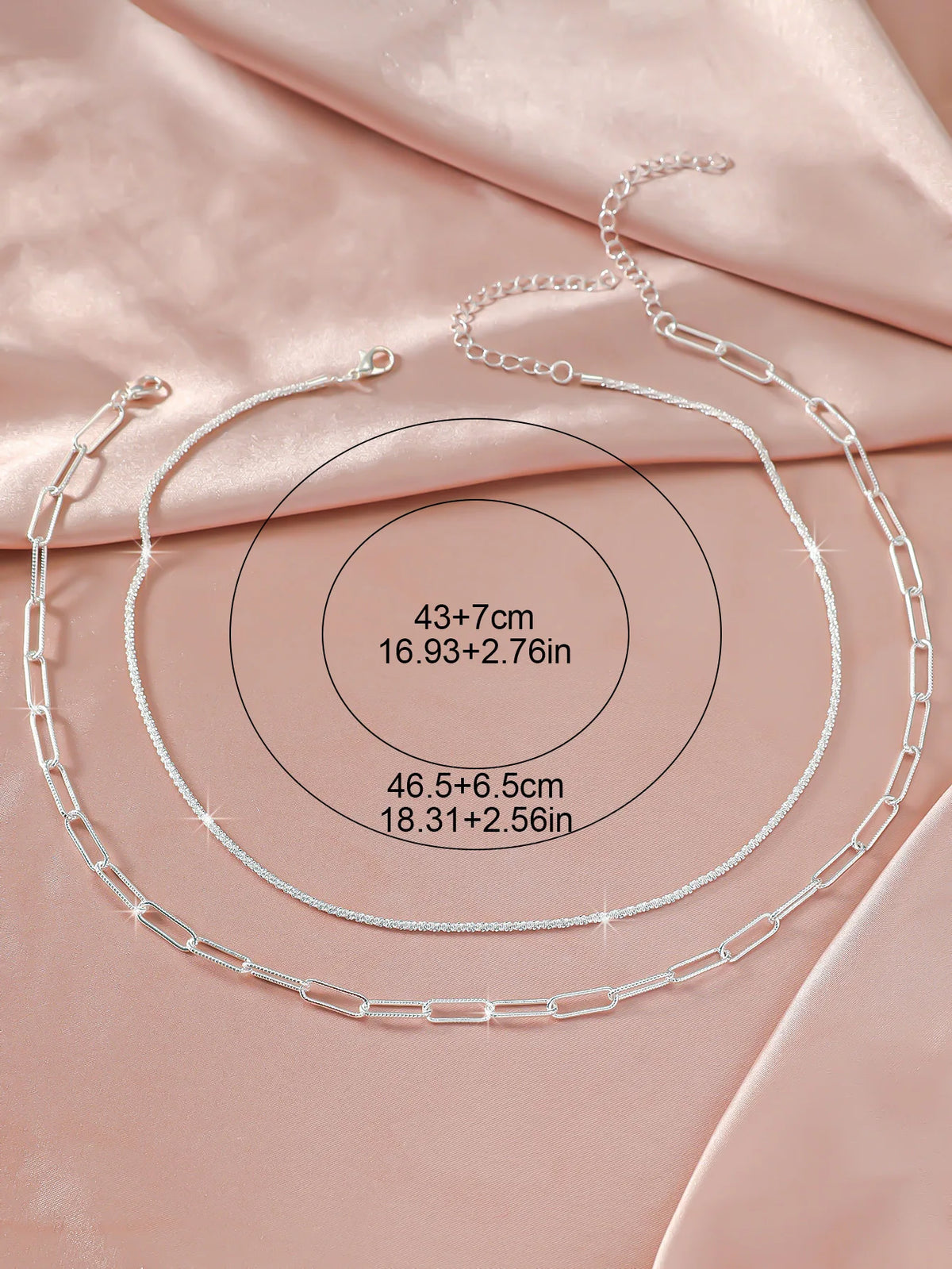 Women's Silver-Tone Chain Necklace
