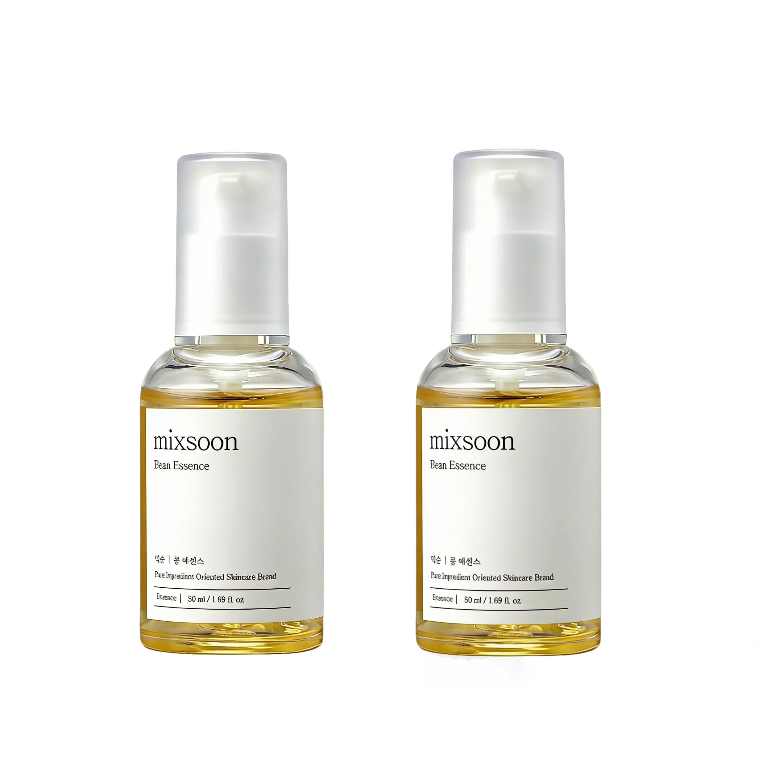 Korean Skincare Mixsoon Glow Bean Essence,Exfoliating Gentle Long-lasting Hydration Facial Moisturizing Serum Smooth Skin 50ml