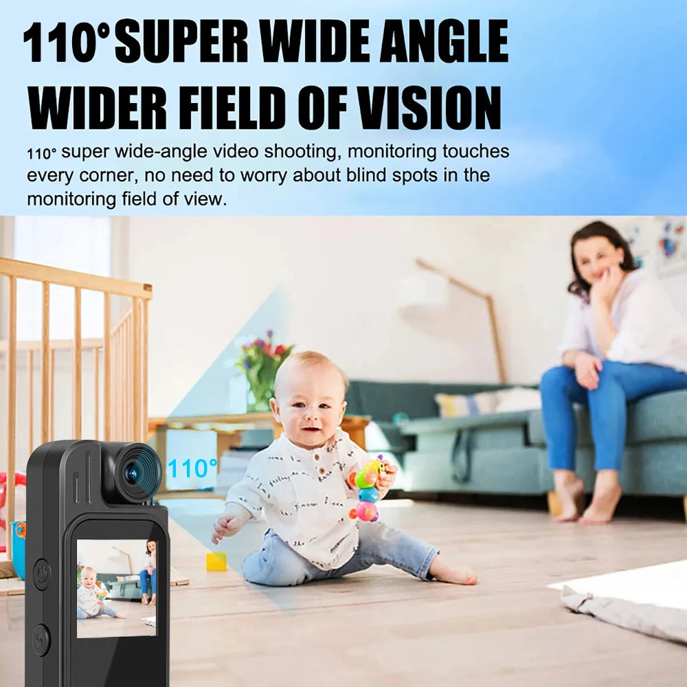 HD 1080P Camera 1.3inch Mini Action Camera Portable Small Digital Video Recorder Body Cam Infrared Night Vision Miniature Camcor