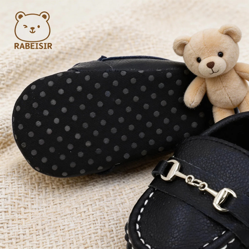 Casual Slip On Low Top Loafer Shoes For Baby Boys, Lightweight Comfortable Non Slip Flat Shoes For Indoor Outdoor Walking, Sprin