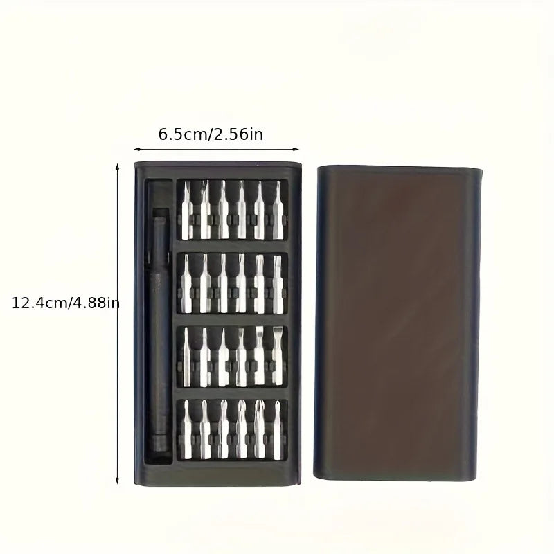 25-in-1 Precision Screwdriver Set with Magnetic Bits