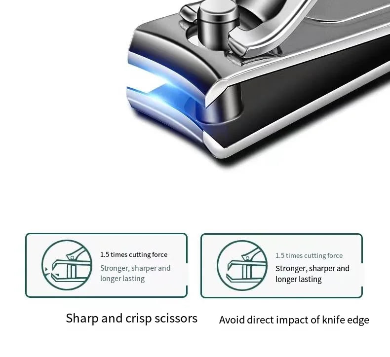 6-Piece Stainless Steel Nail Clipper Set – Precision Manicure & Pedicure Kit for Men & Women, Portable