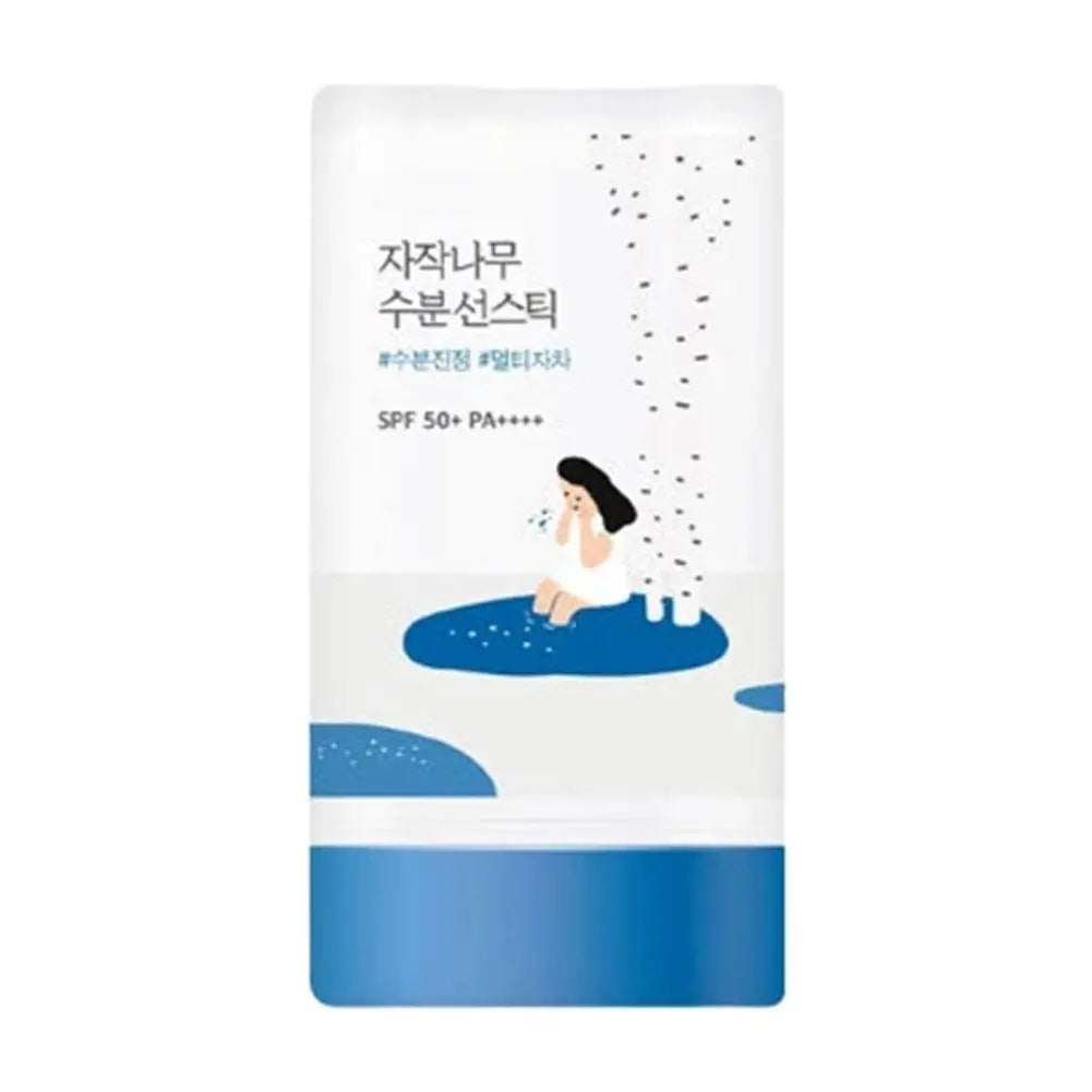 Korean ROUND LAB Birch Juice Skincare Set, Moisturizing Sun Stick/Retinol Eye Cream/Moisturizer /Cleaning Repair Skin Barrier
