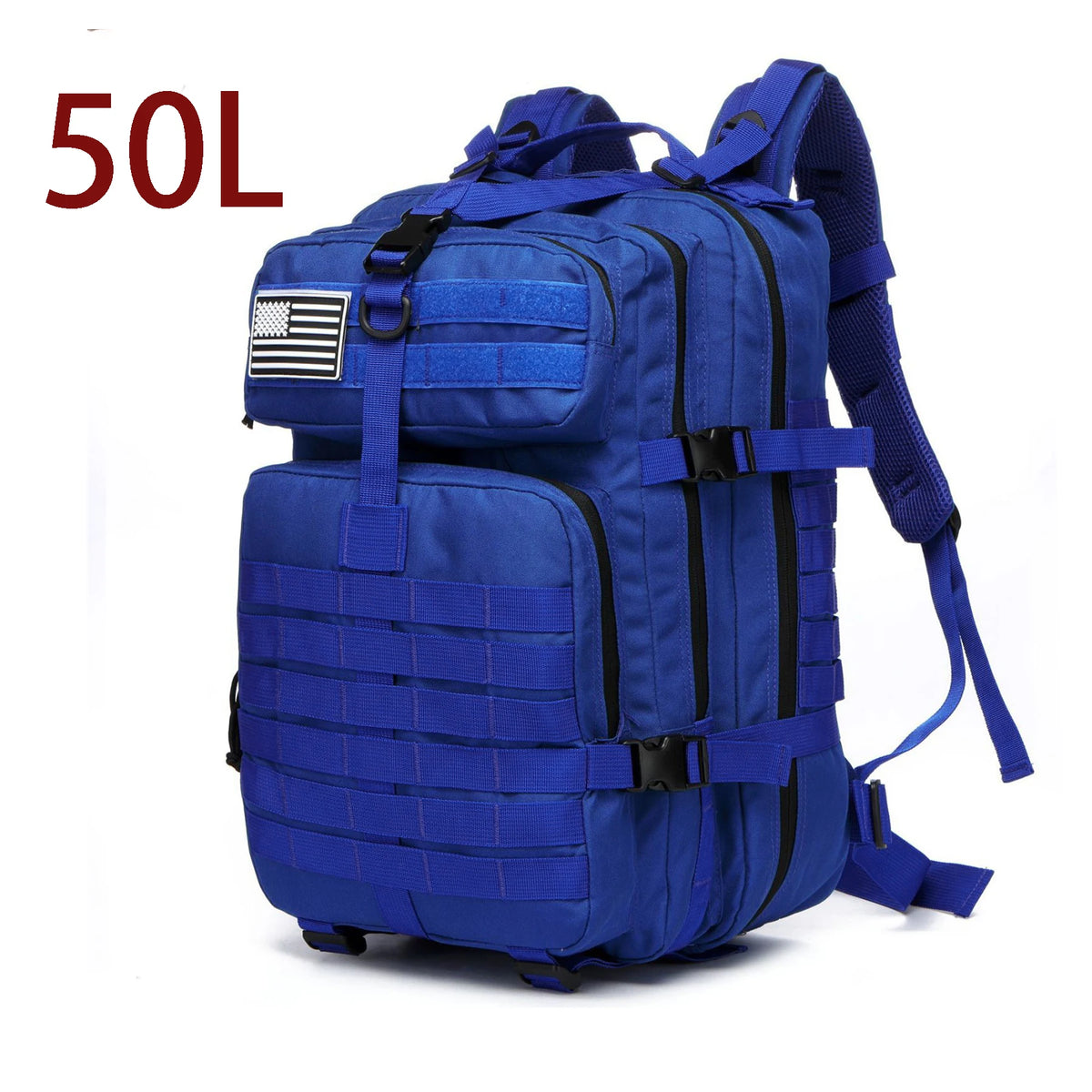 Tactical Backpack with MOLLE Webbing – 25L or 50L