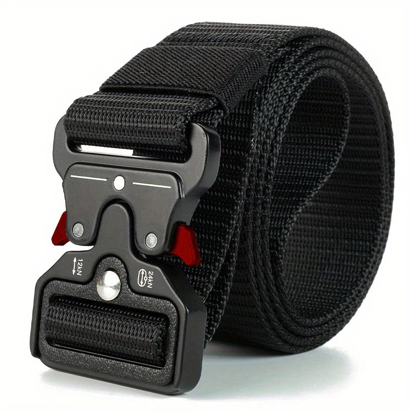 Unisex Tactical-Style Belt with Automatic Buckle
