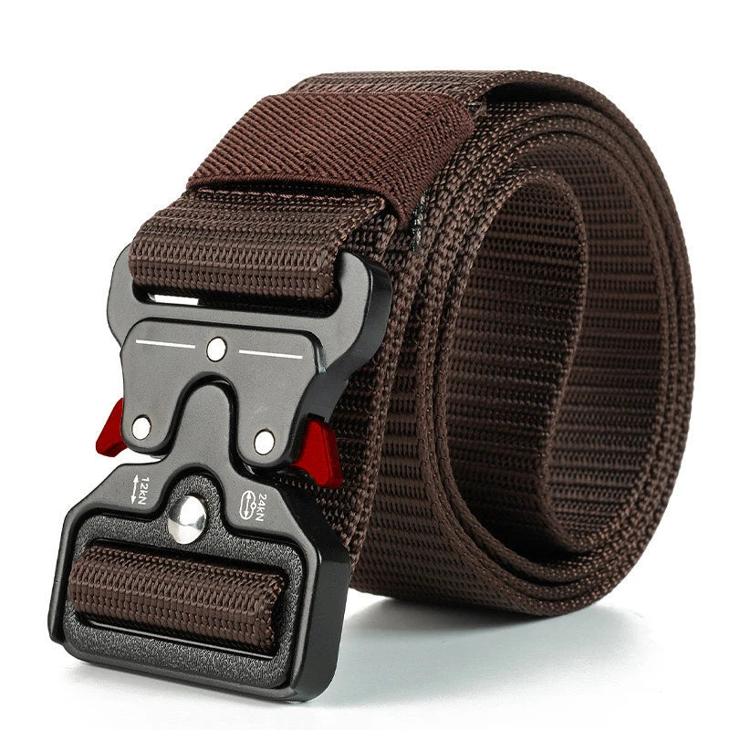 Unisex Tactical-Style Belt with Automatic Buckle