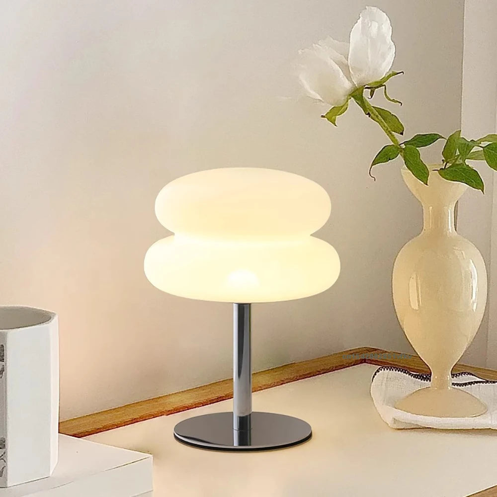 USB-Powered Mushroom LED Table Lamp with Dimming