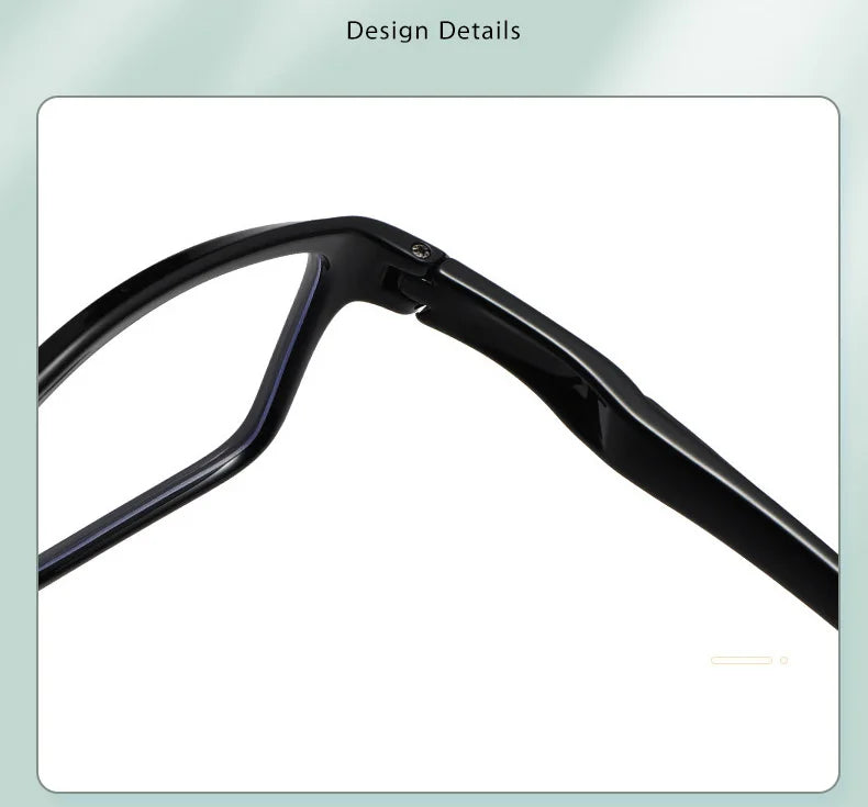 Gmei Optical TR90 Rectangular Sports-Style Eyeglass Frame