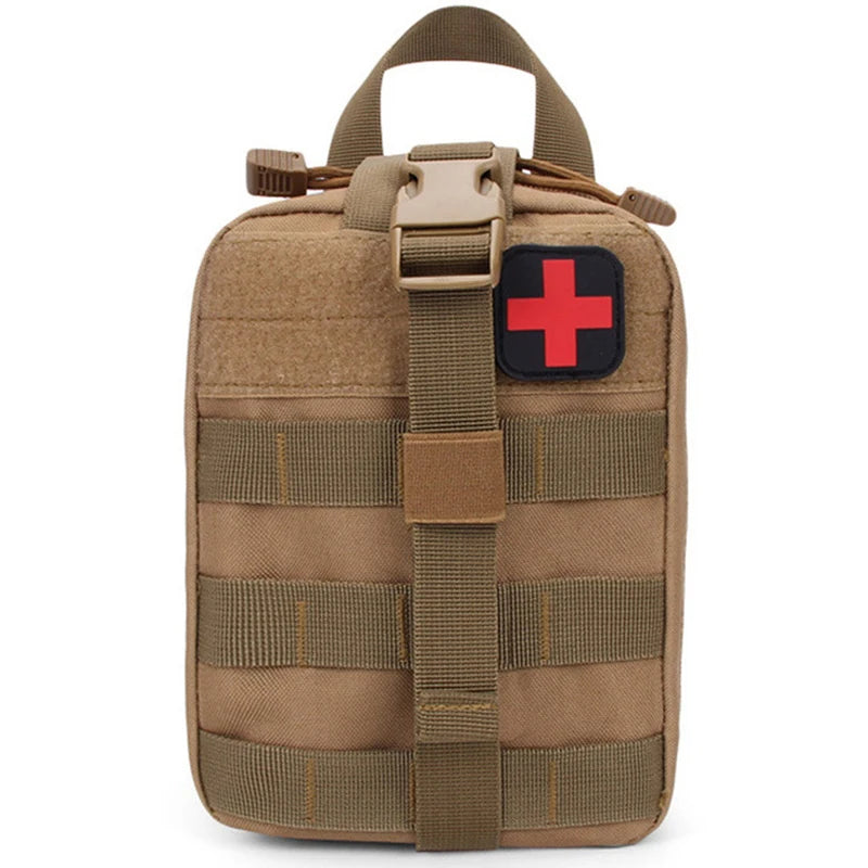 Tactical Molle First Aid Pouch – EDC Waist Pack for Hunting, Camping & Outdoor Use