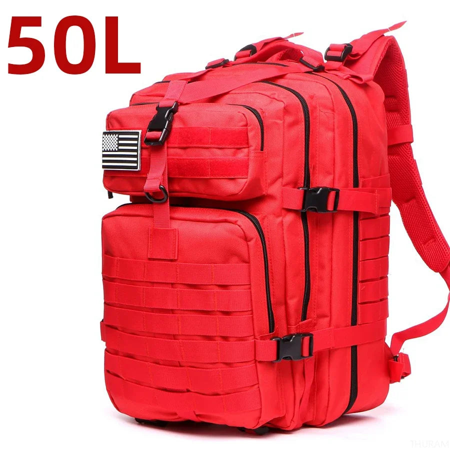 Tactical Backpack with MOLLE Webbing – 25L or 50L