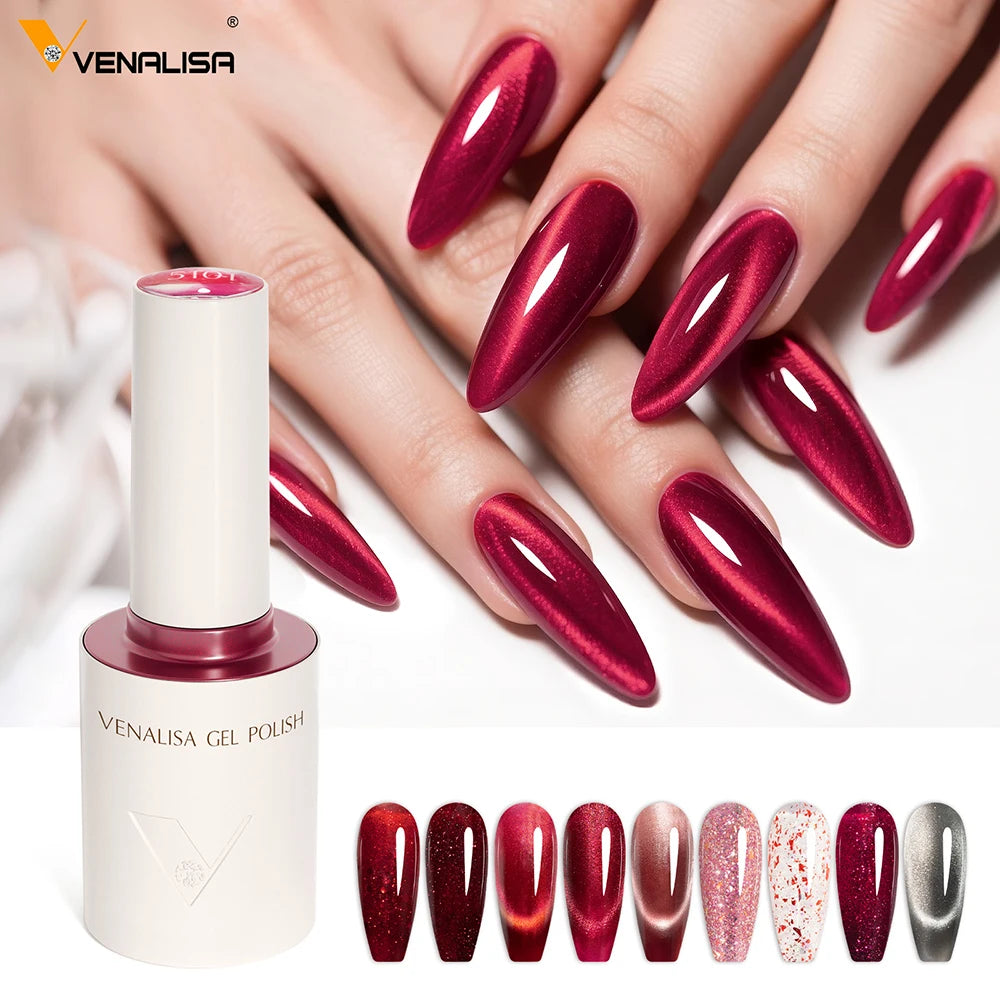 TPO FREE HEMA FREE Venalisa Nail Gel Polish10ML Semi Permanent Long Wear Original Quick-dry Enamel Soak Off UV LED Gel Nail