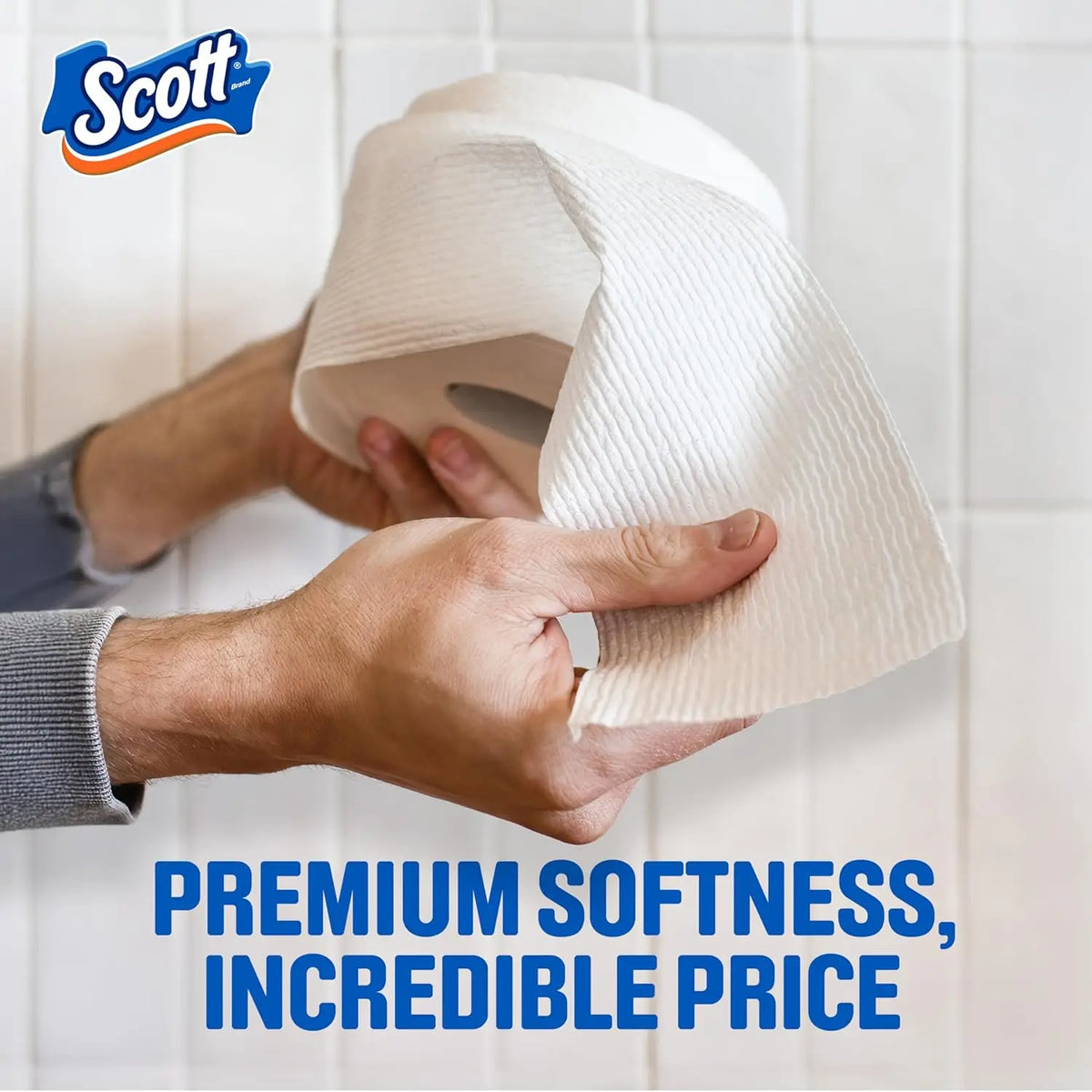 ComfortPlus 1-Ply Toilet Paper – 12 Triple Rolls = 36 Regular Rolls, 231 Sheets, Rapid-Dissolving, Septic-Safe