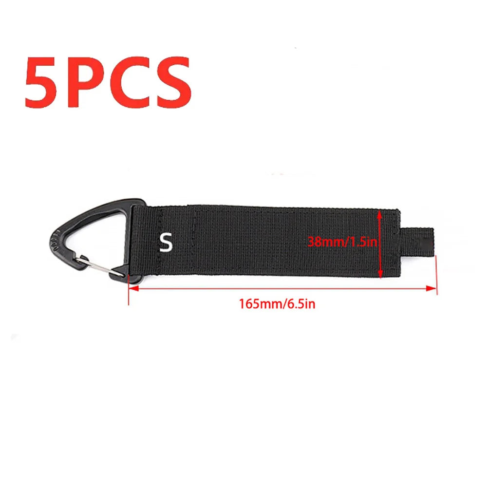 Hanging Hook-and-Loop Storage Straps for Cords & Hoses