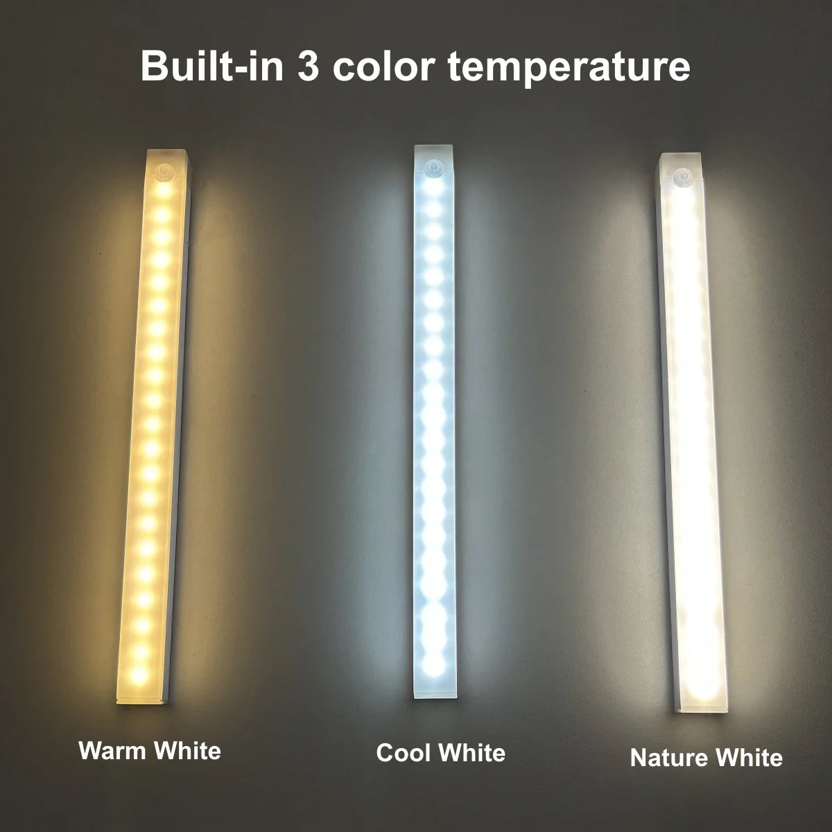 Rechargeable Motion-Sensor LED Light Bar
