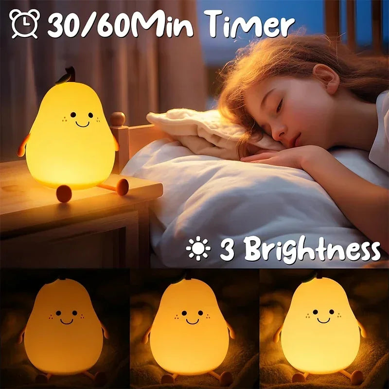 Rechargeable Axolotl Night Light with Touch Control