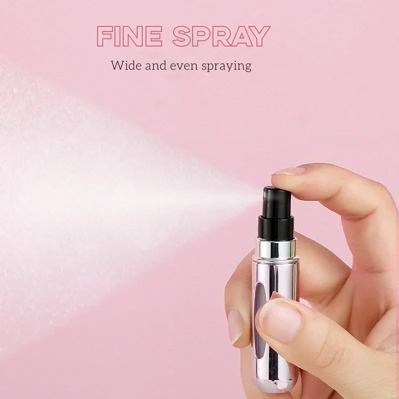 Mini Refillable Perfume Spray Bottle – 0.17 fl oz (5 mL)