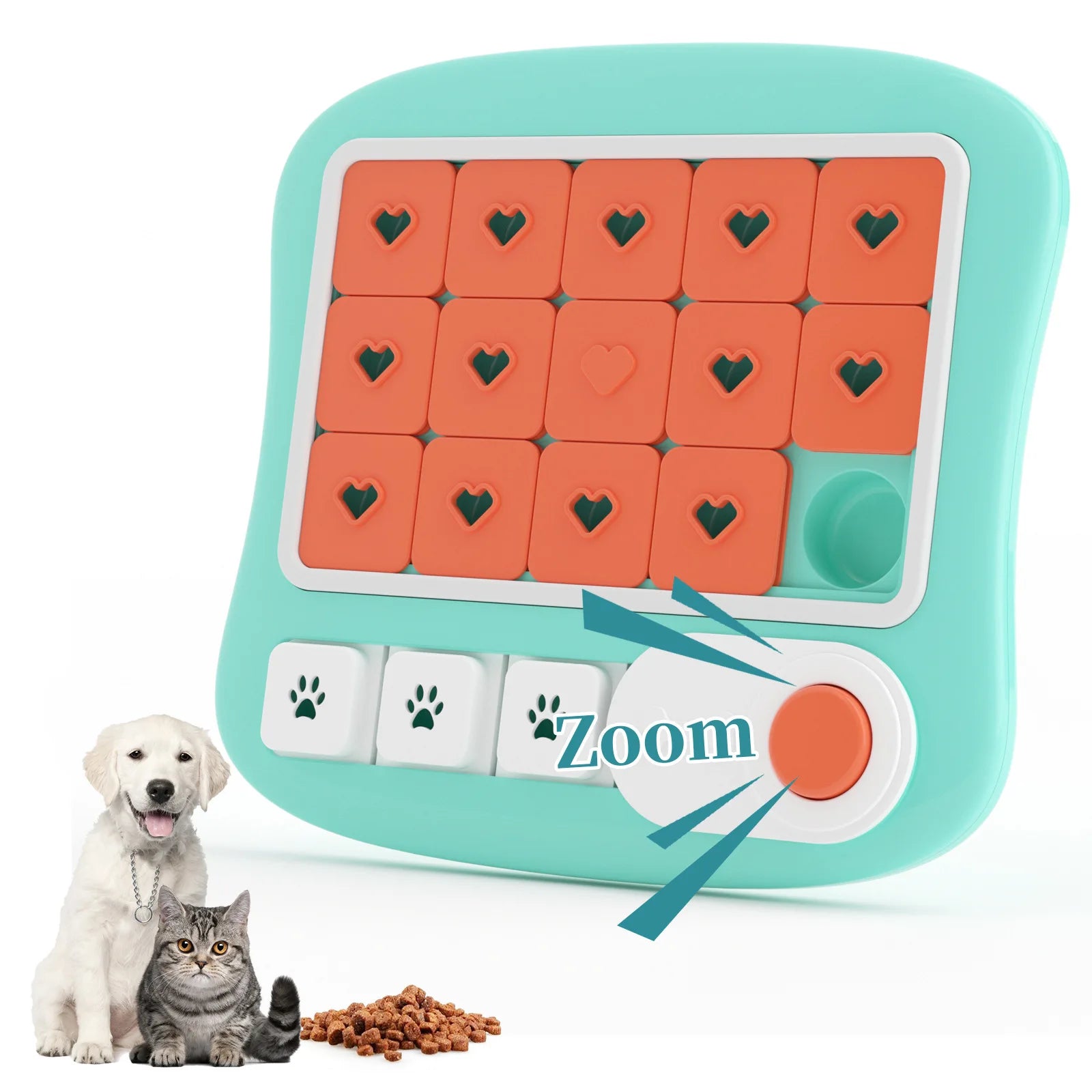 Dog Toys Slow Feeder Interactive Increase Puppy IQ Food Dispenser Slowly Eating NonSlip Bowl Pet Puzzle Cat Dogs Training Game