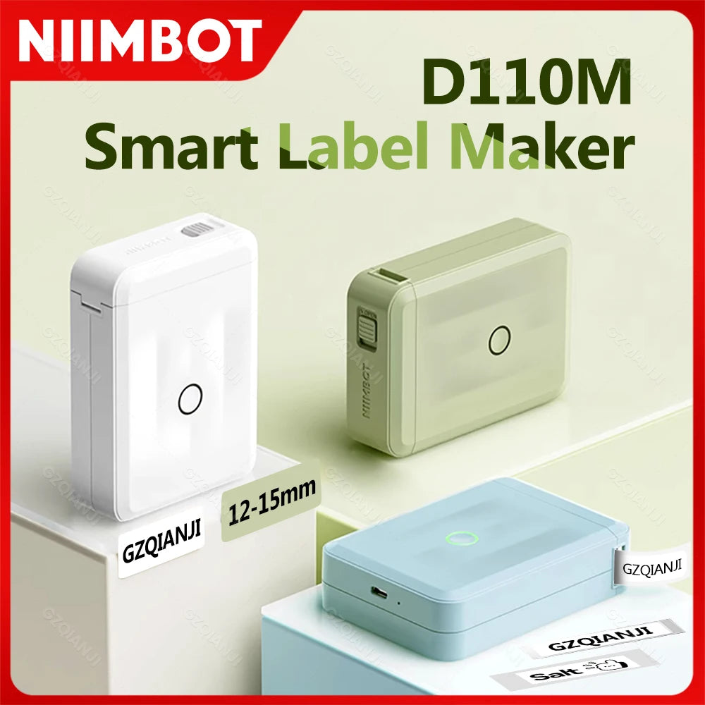NIIMBOT D110M Bluetooth Thermal Label Maker