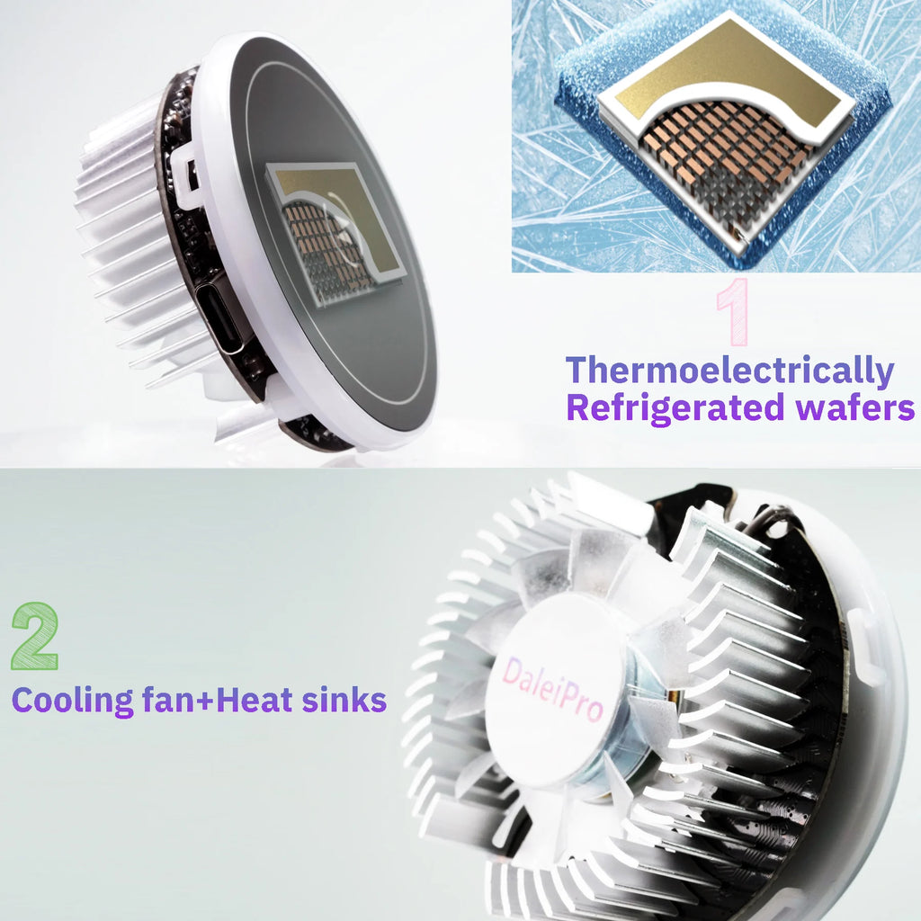 Magnetic Wireless Car Charger with Active Cooling