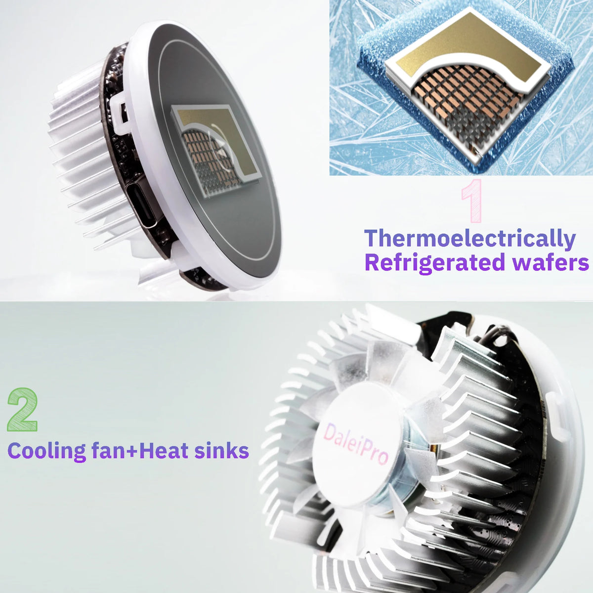Magnetic Wireless Car Charger with Active Cooling