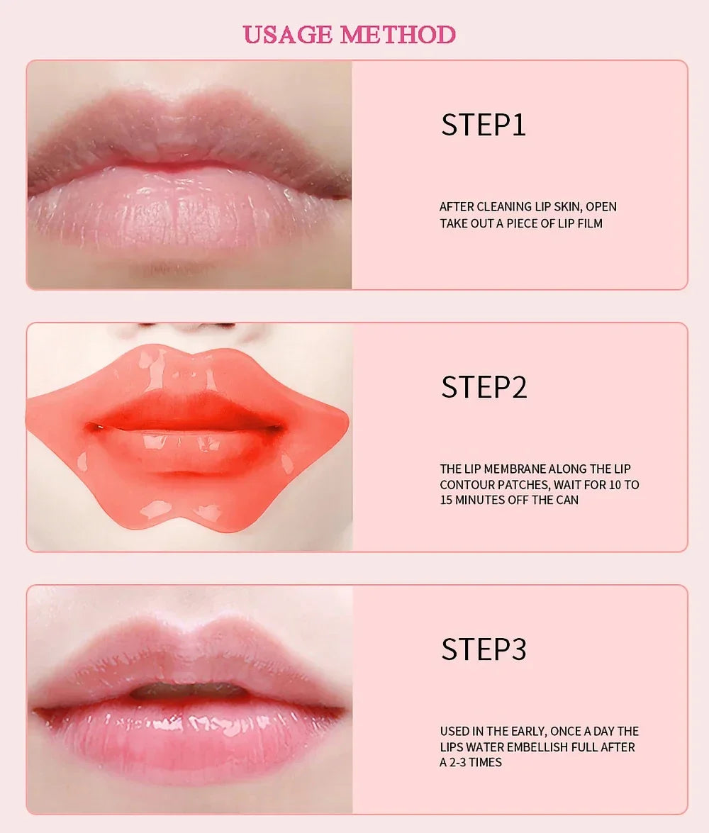 Vitamin C Moisturizing Skincare Lip Mask Reducing Lip Wrinkles Repair Skin Lip Patches Face Care Masks Recreate Sexy Lips