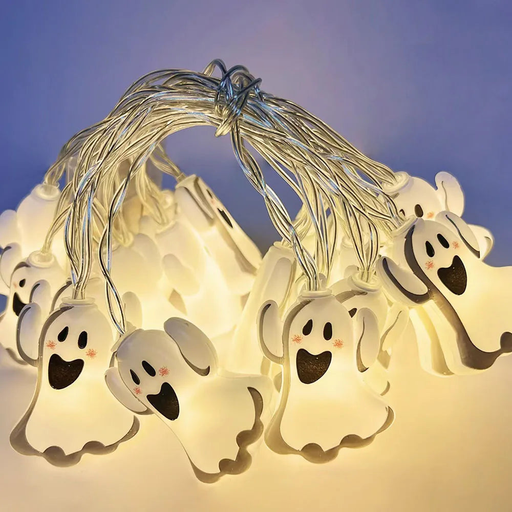 Halloween LED String Lights – Pumpkin, Ghost or Mixed Designs