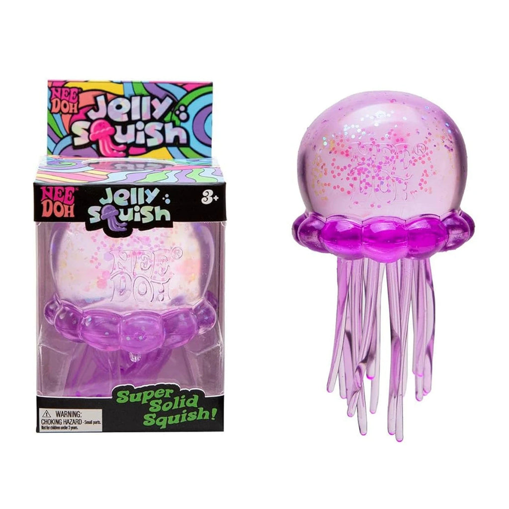 Jellyfish Squishy Squeeze Toy – Pink, Blue or Purple