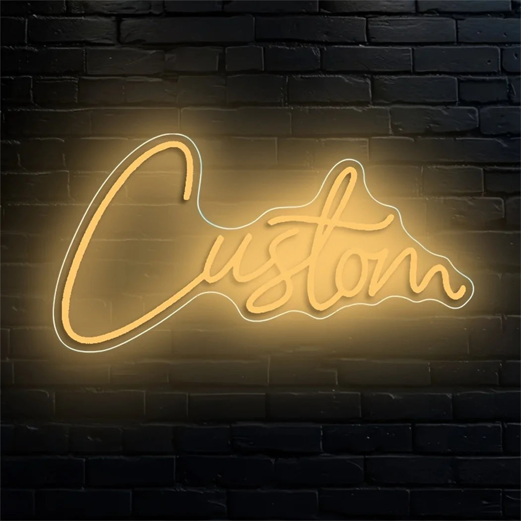 Personalized LED Neon-Style Name Sign – USB Powered