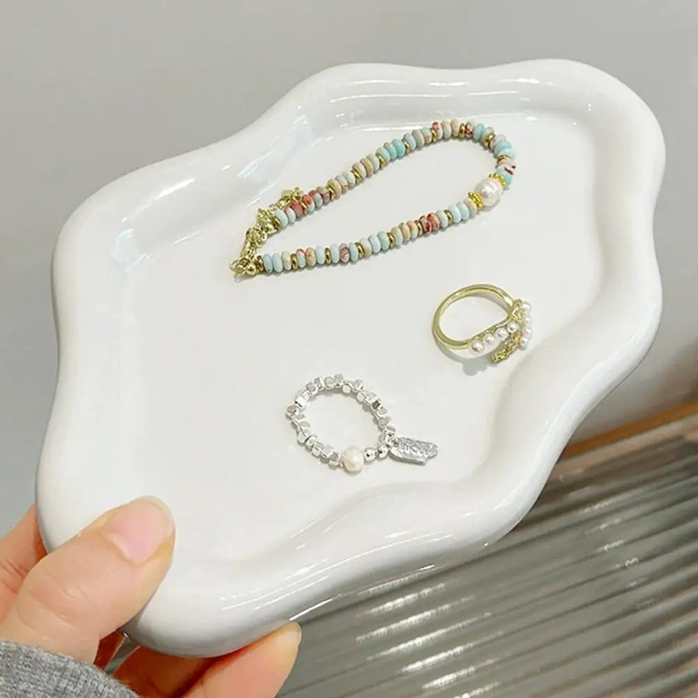 Cloud-Shaped Jewelry & Trinket Tray