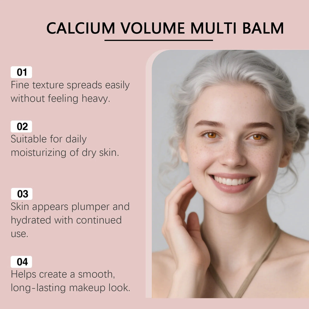 Calcium Anti-Aging Skincare Set – B12 Spicule Serum, Eye Patches & Multi Balm, Fades Fine Lines & Dark Circles