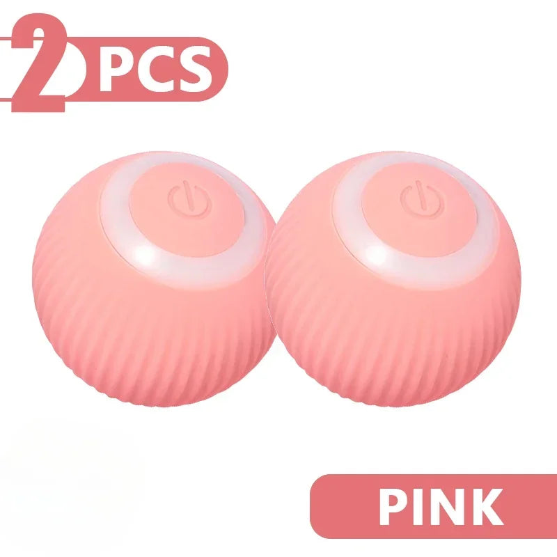 Rechargeable Rolling Cat Toy Ball