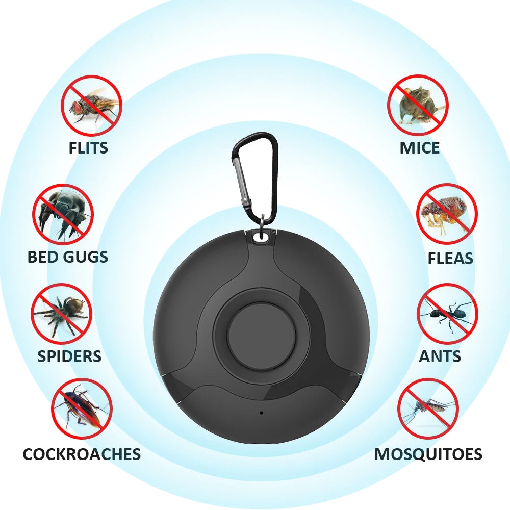 Anti Mosquito Repellent Outdoor Ultrasonic Electronic Roach Control USB Killer Pest Bug Insect Spider Fly Rat Mouse Rodents Cock