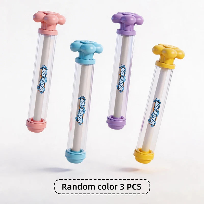 Pull-Out Water Blaster – 1 or 3 Pieces, Assorted Colors