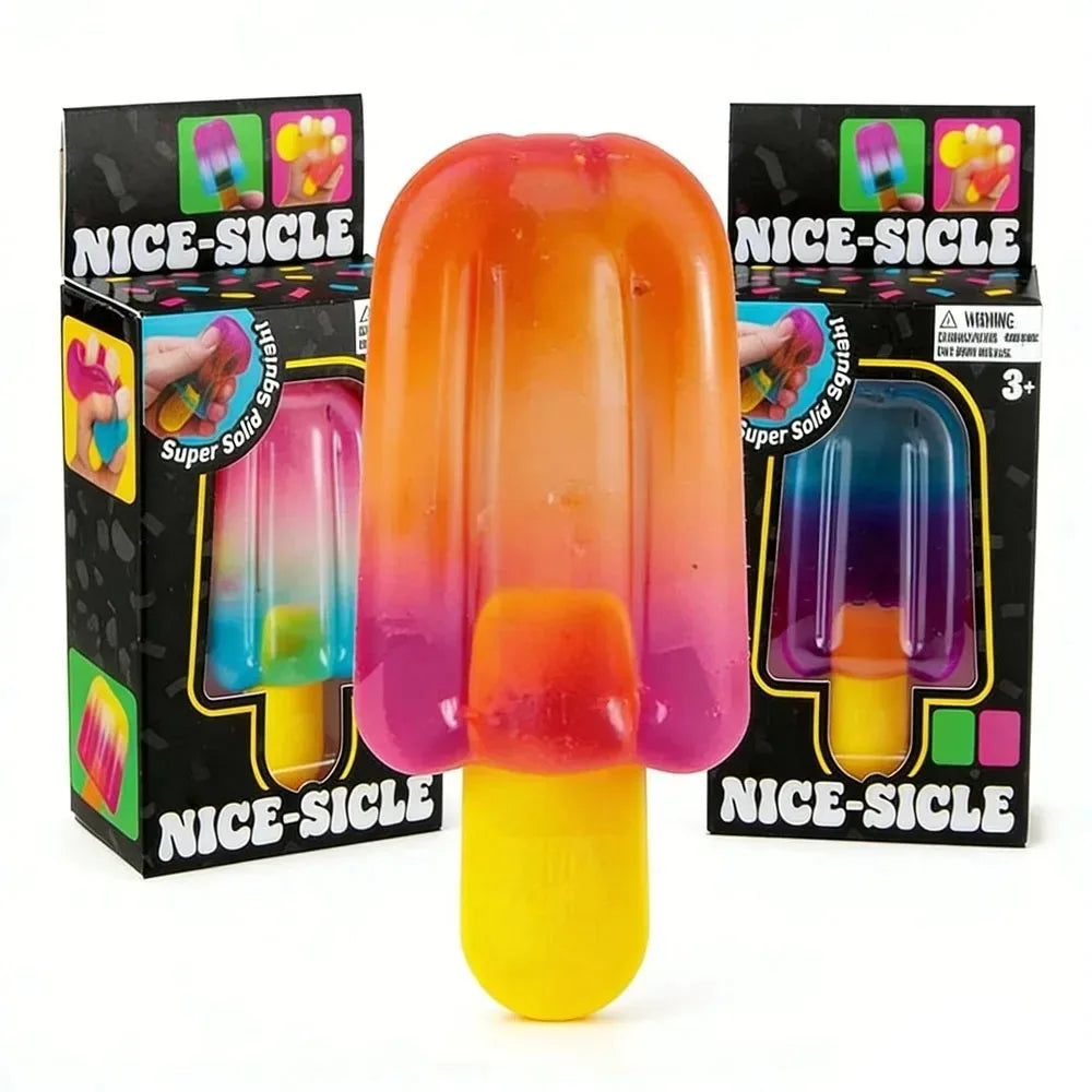 Nee doh Squeeze Blind Box Gift Supplies sensory toy, pinch and pressure reducing cube, squeeze able Fidget pressure reducing