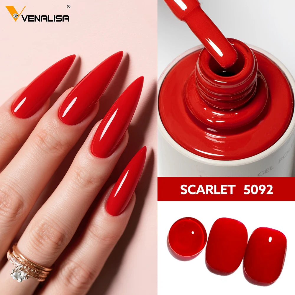 TPO FREE HEMA FREE Venalisa Nail Gel Polish10ML Semi Permanent Long Wear Original Quick-dry Enamel Soak Off UV LED Gel Nail