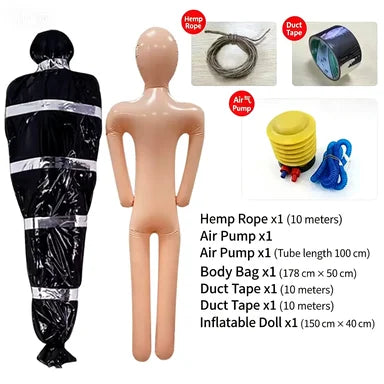Halloween Body Bag Prop – Assembly Required
