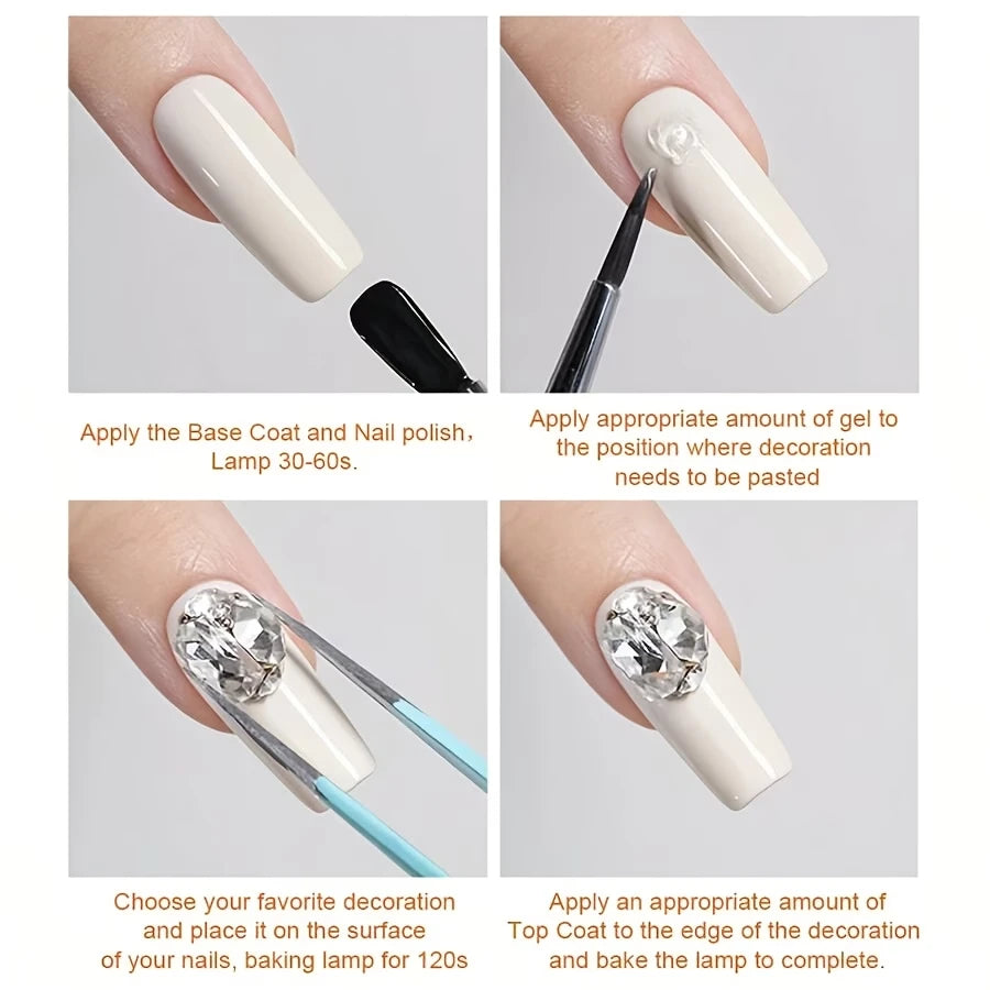Unscented 3D Nail Art Gel - Ideal for Crafting Your Own Designs, Shaping, And Halloween Decor